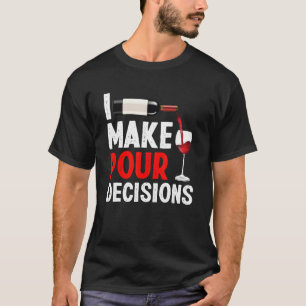 Barkeeper I trifft Pour Decision Sperren Mixologi T-Shirt