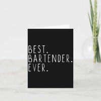 Barkeeper immer Cool Funny Bartending Geschenk Chr