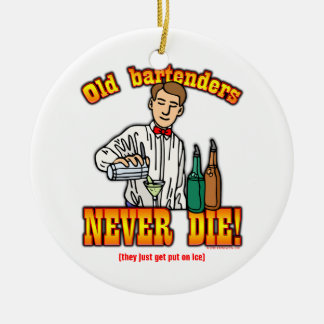 Barkeeper Keramikornament