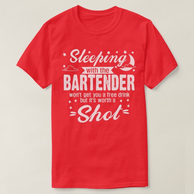 Barkeeper Lover T-Shirt (Design vorne)
