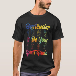 Barkeeper Mixologe Barkeeper Ich Werde Dein Geist T-Shirt