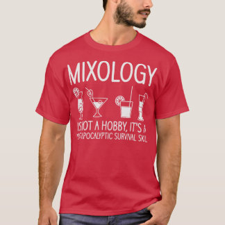 Barkeeper Mixologe Cocktails Bar Drinks T-Shirt