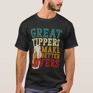 Barkeeper Mixologe Great Tippers Make Better T-Shirt