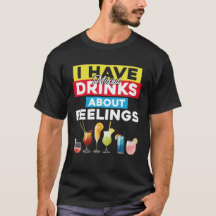 Barkeeper Mixologe Ich habe Mischgetränke gegen Ge T-Shirt