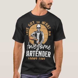 Barkeeper Mixologe ist das, was eine Phantastische T-Shirt