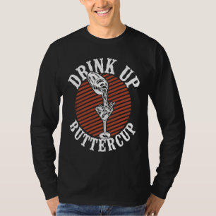 Barkeeper Mixologe Trink auf Butterblume T-Shirt