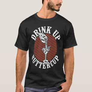 Barkeeper Mixologe Trink auf Butterblume T-Shirt