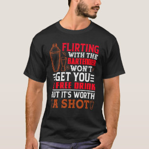 Barkeeper Mixologist Bartending T-Shirt
