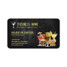 Barkeeper | Modernes Schwarz