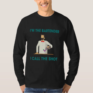 Barkeeper nennen das Shots Spaß Sprichwort T-Shirt