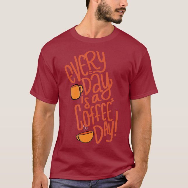 Barkeeper oder Kaffee im Alltag T-Shirt (Vorderseite)