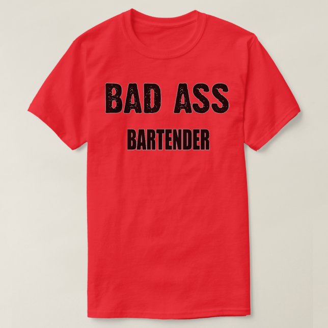 Barkeeper Phantastisch sieht Weihnachten Weihnacht T-Shirt (Design vorne)