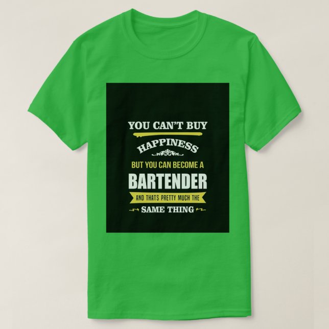 BARKEEPER Schürze T-Shirt (Design vorne)