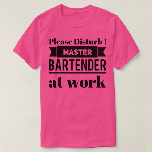 Barkeeper Shirt Classic TShirt (Design vorne)