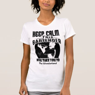 Barkeeper Shirt - Ruhe Behalten Dieser Barkeeper T