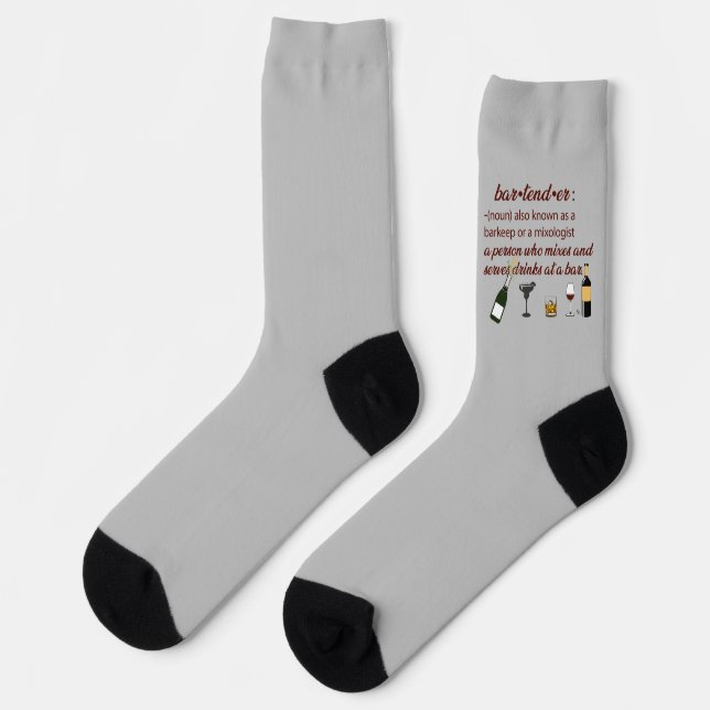 Barkeeper Socken (Linkes Detail)