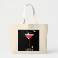 Barkeeper-Taschen-Tasche Rosa Martini