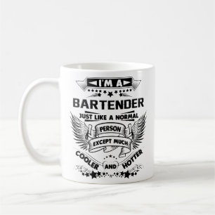 Barkeeper-Tassen-als Barmixer arbeitende Tasse
