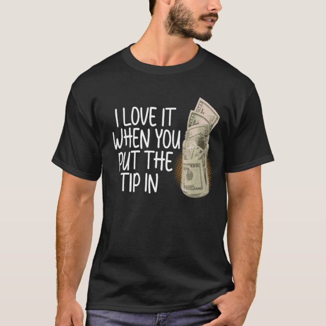 Barkeeper Tipps für den Fachhändler Barkeeper Bart T-Shirt (Vorderseite)