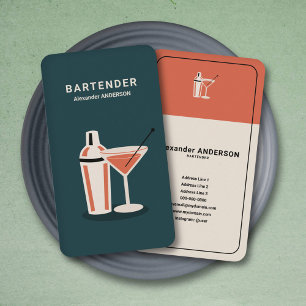 BARKEEPER - VINTAG VISITENKARTE