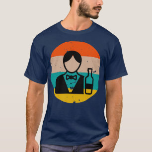Barkeeper Vintager Barkeeper Geschenk Funny Barkee T-Shirt