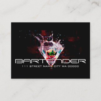 Barkeeper Visitenkarte