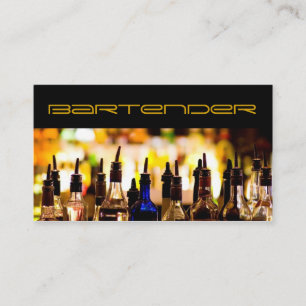 Barkeeper-Visitenkarte Visitenkarte