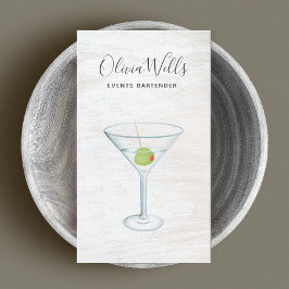 Barkeeper-Visitenkarte Visitenkarte