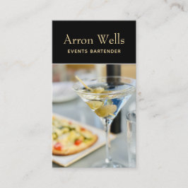 Barkeeper-Visitenkarte Visitenkarte