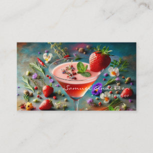 Barkeeper-Visitenkarten Visitenkarte