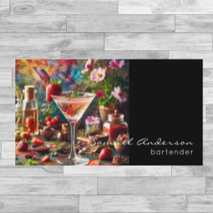 Barkeeper-Visitenkarten Visitenkarte
