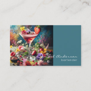 Barkeeper-Visitenkarten Visitenkarte