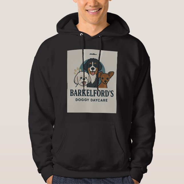 Barkelford'd Doggy Daycare Hoodie (Vorderseite)