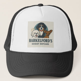 Barkelford's Doggy Daycare Trucker Hat Truckerkappe