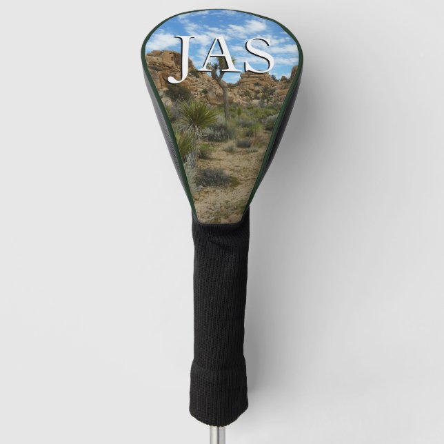 Barker Dam Loop Wandern im Joshua Tree Nationalpar Golf Headcover (Vorderseite)