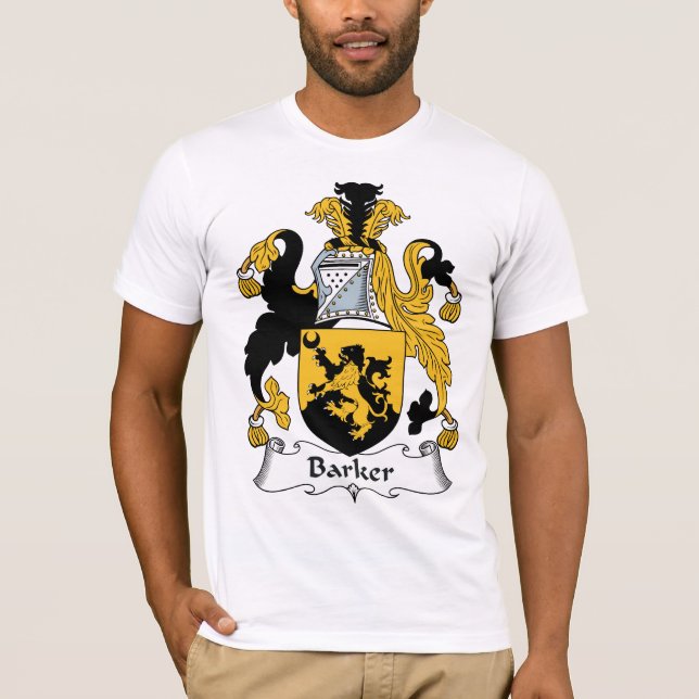 Barker-Familienwappen T-Shirt (Vorderseite)
