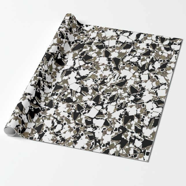 BarkFusion Camouflage Geschenkpapier (Ungerollt)