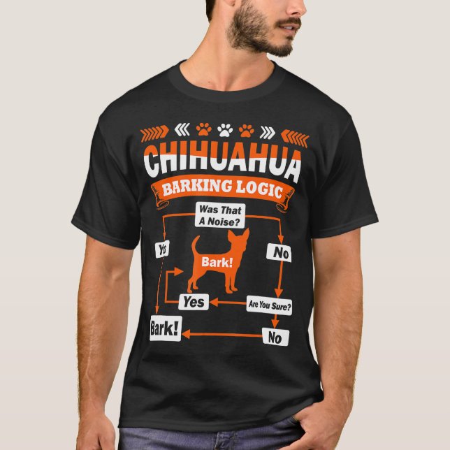Barking Logic T-Shirt (Vorderseite)