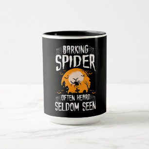 Barking Spider selten gehört lustiges Halloween ge Tasse