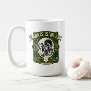 Barkis ist Willens Grüner Goldener Literarischer K Kaffeetasse
