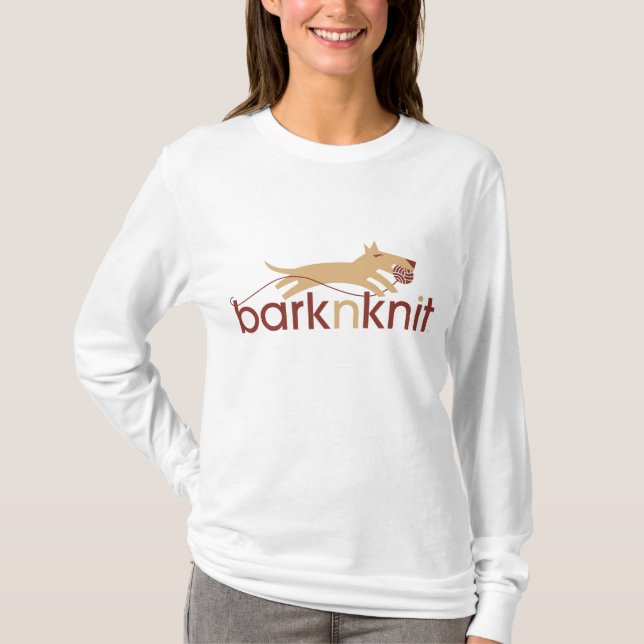Barknknit mit Kapuze T T-Shirt (Vorderseite)