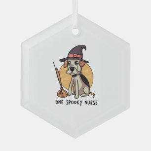 Barks und Verbände ein unheimlicher Kinderhund-Des Ornament Aus Glas