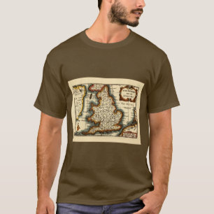 "Barkshire" Berkshire County Karte, England T-Shirt