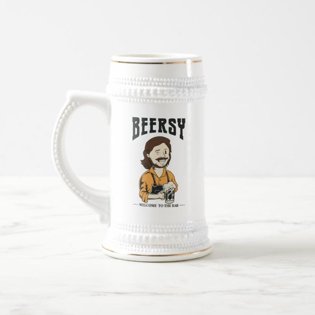 Barman-Sonderaktion Bierglas (Links)