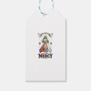 Barmherzigkeit Jesu Ich vertraue auf Dich Vintage- Geschenkanhänger