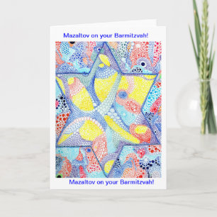 Barmitzvah Card Karte