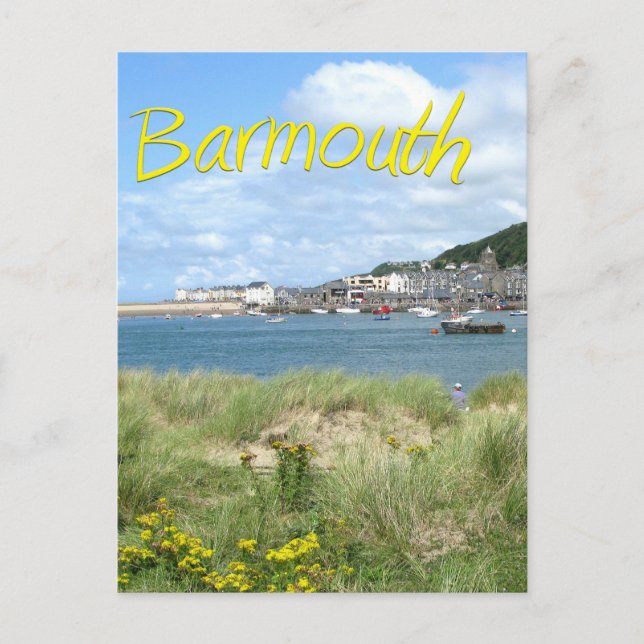 Barmouth Postkarte (Vorderseite)