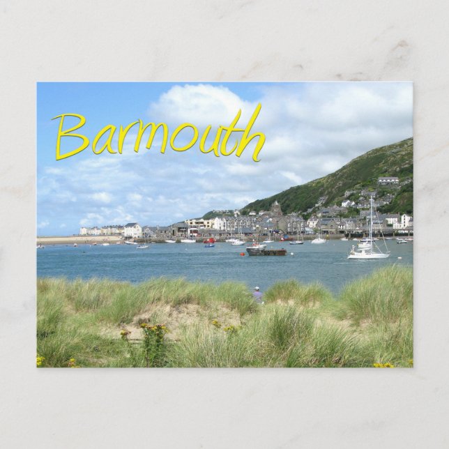 Barmouth Postkarte (Vorderseite)