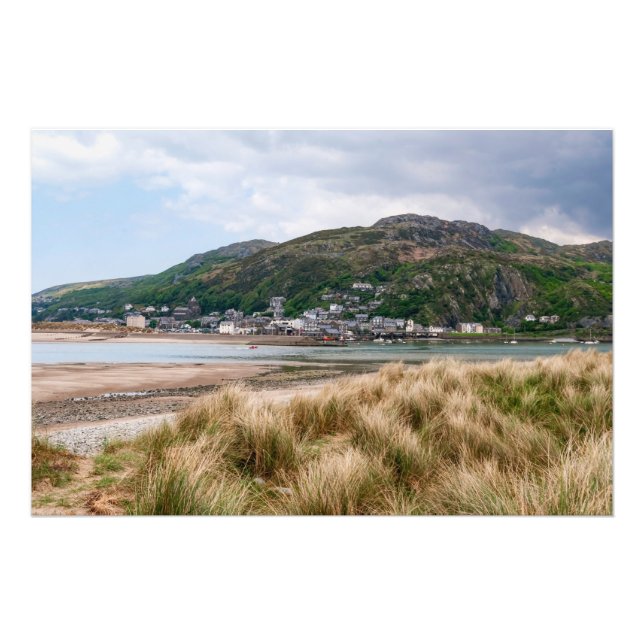Barmouth und Dinas Oleu Landschaft Fotodruck (Vorne)