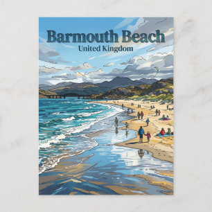 Barmouth Vereinigtes Königreich Postkarte